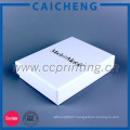 Cardboard Gift White Jewelry Box with Foam Insert